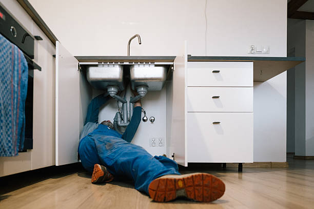 Professional Pipe Repair technician working in Saint Joseph, MI